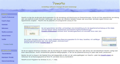 Desktop Screenshot of fewopro.de